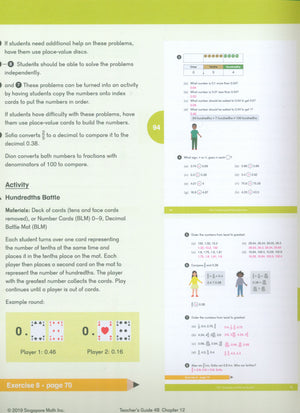 دليل معلمة الرياضيات Dimensions 4B