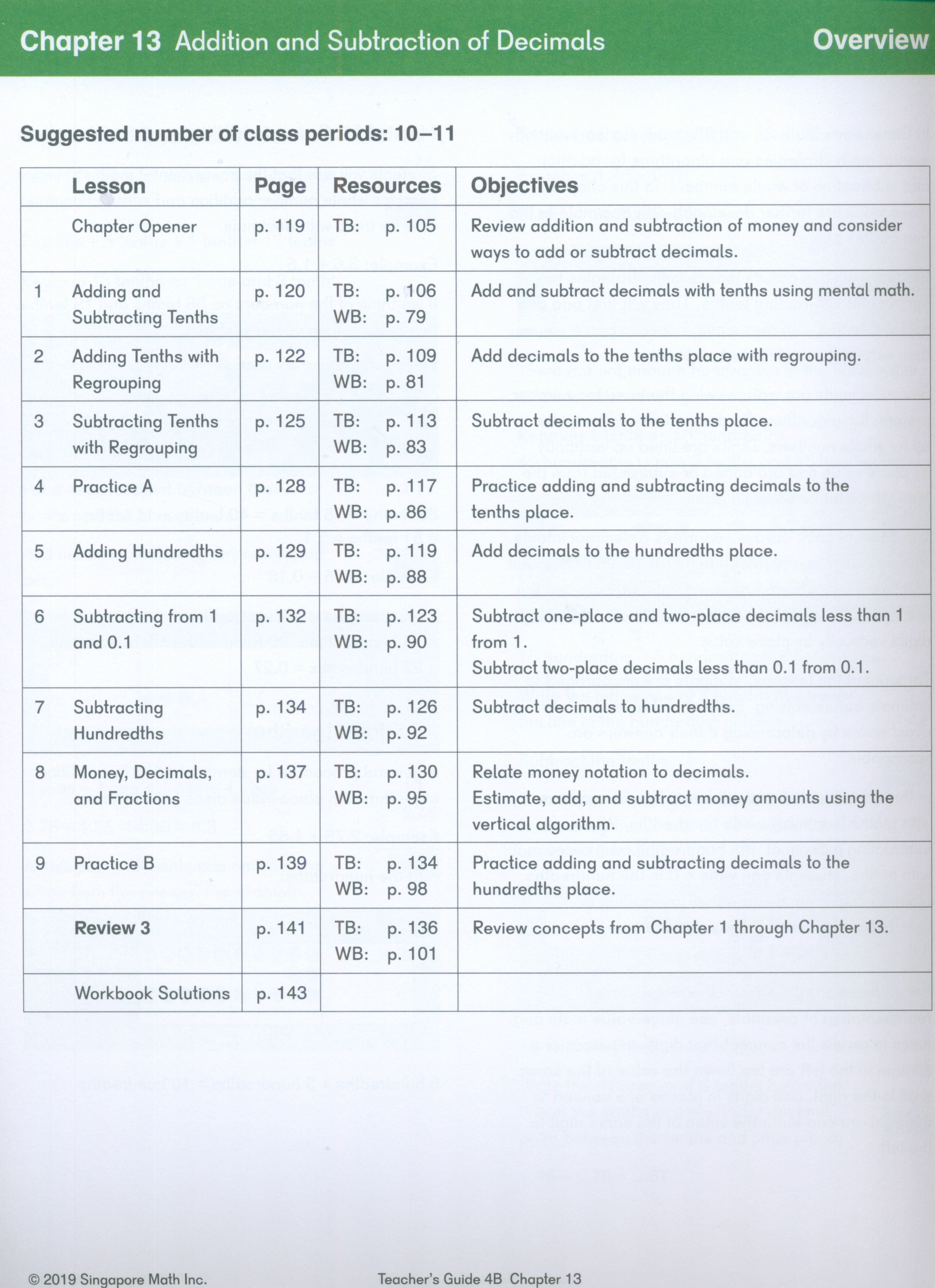 دليل معلمة الرياضيات Dimensions 4B