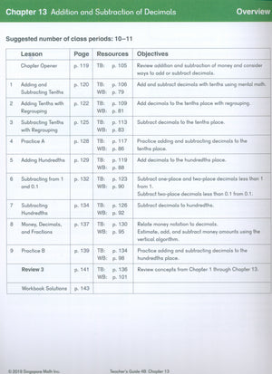 دليل معلمة الرياضيات Dimensions 4B