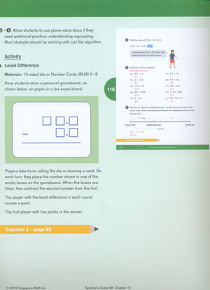 دليل معلمة الرياضيات Dimensions 4B