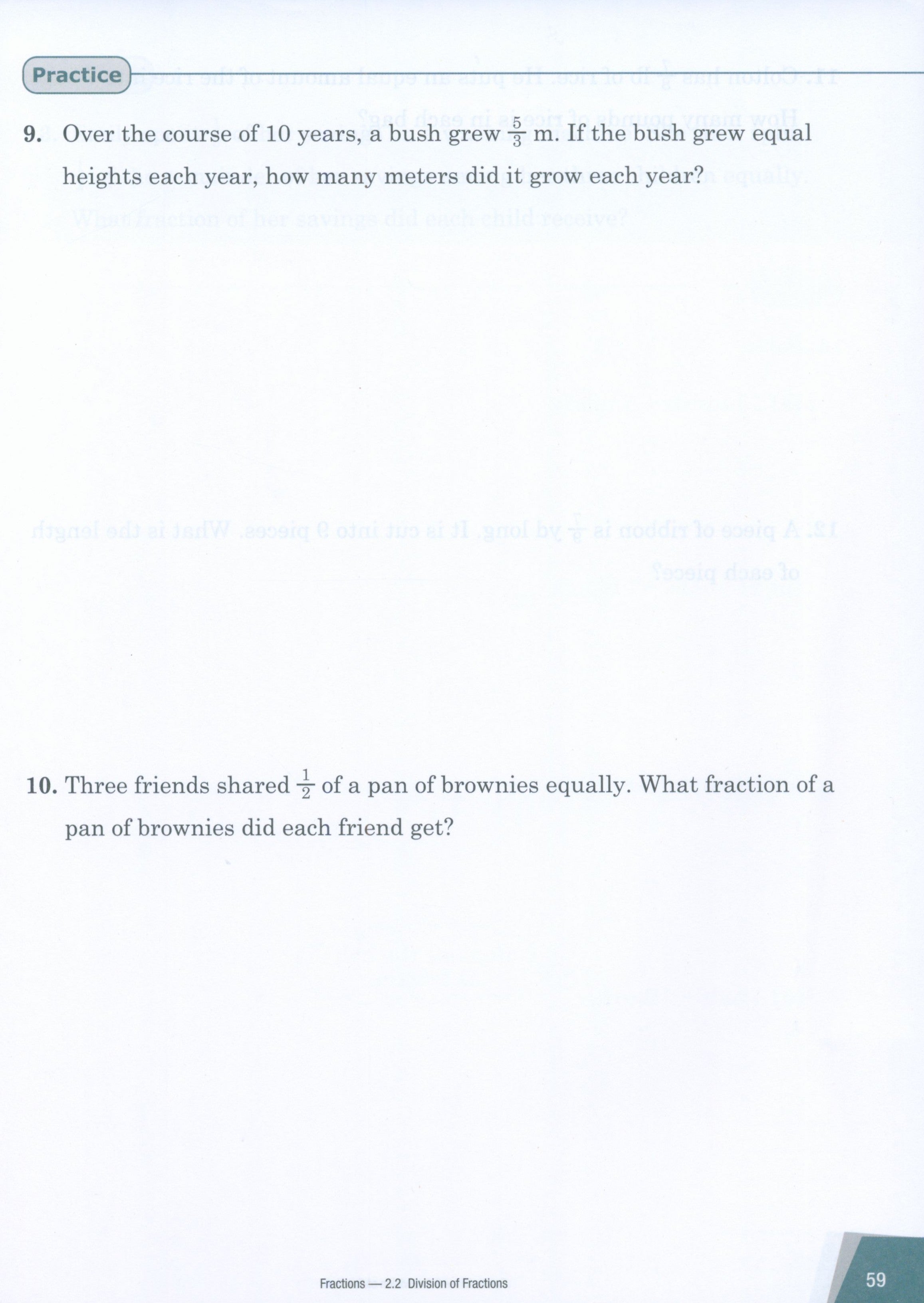 Dimensions Math Workbook 6A