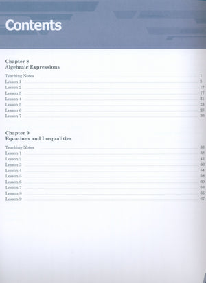 دليل المعلم لمادة الرياضيات من Dimensions 6B