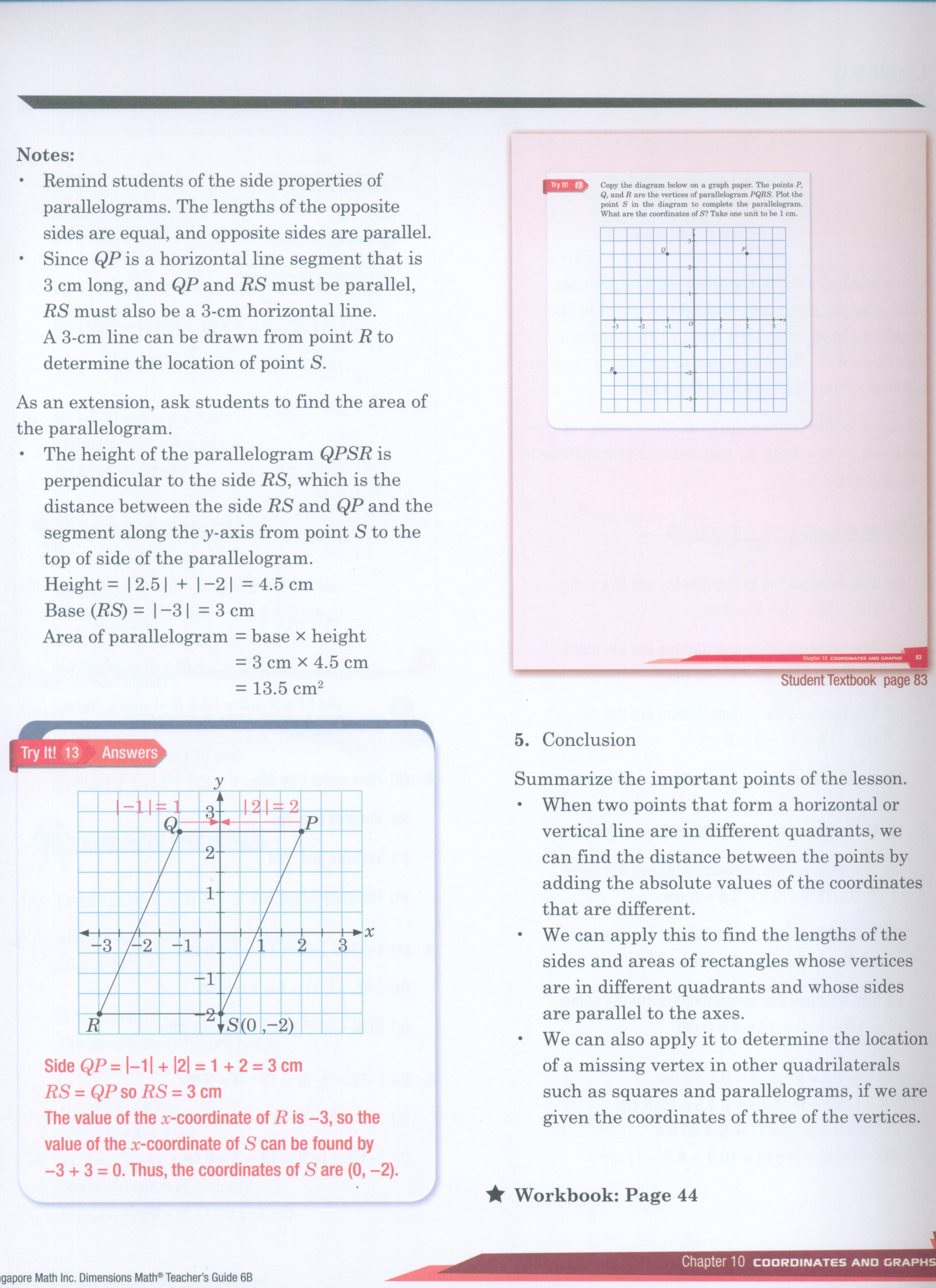 دليل المعلم لمادة الرياضيات من Dimensions 6B