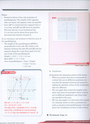 دليل المعلم لمادة الرياضيات من Dimensions 6B