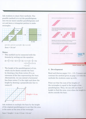 دليل المعلم لمادة الرياضيات من Dimensions 6B