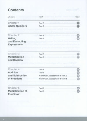 Dimensions Math Tests 5A