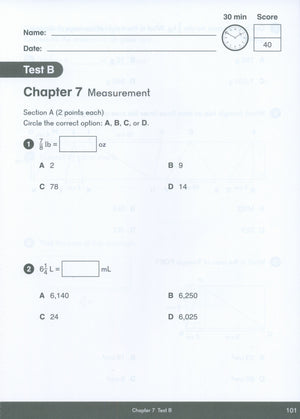 Dimensions Math Tests 5A