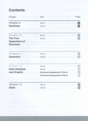 Dimensions Math Tests 5B
