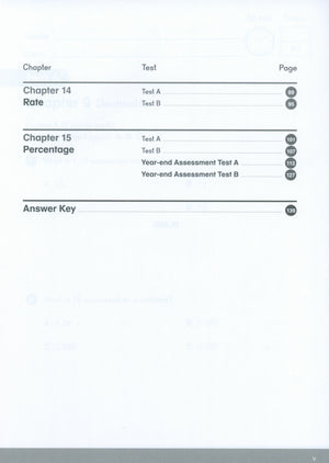 Dimensions Math Tests 5B