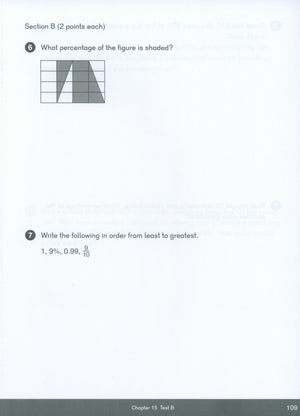 Dimensions Math Tests 5B