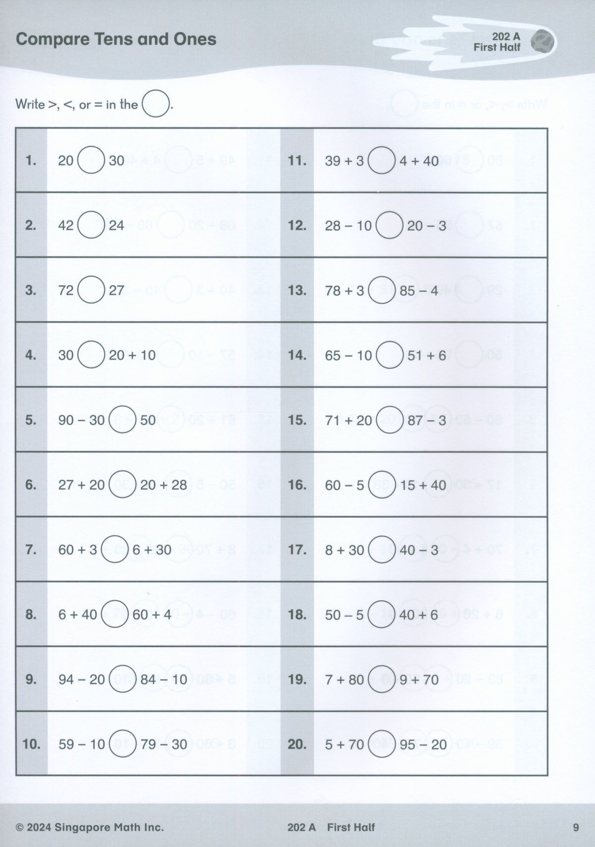 Singapore Math® Sprints 2