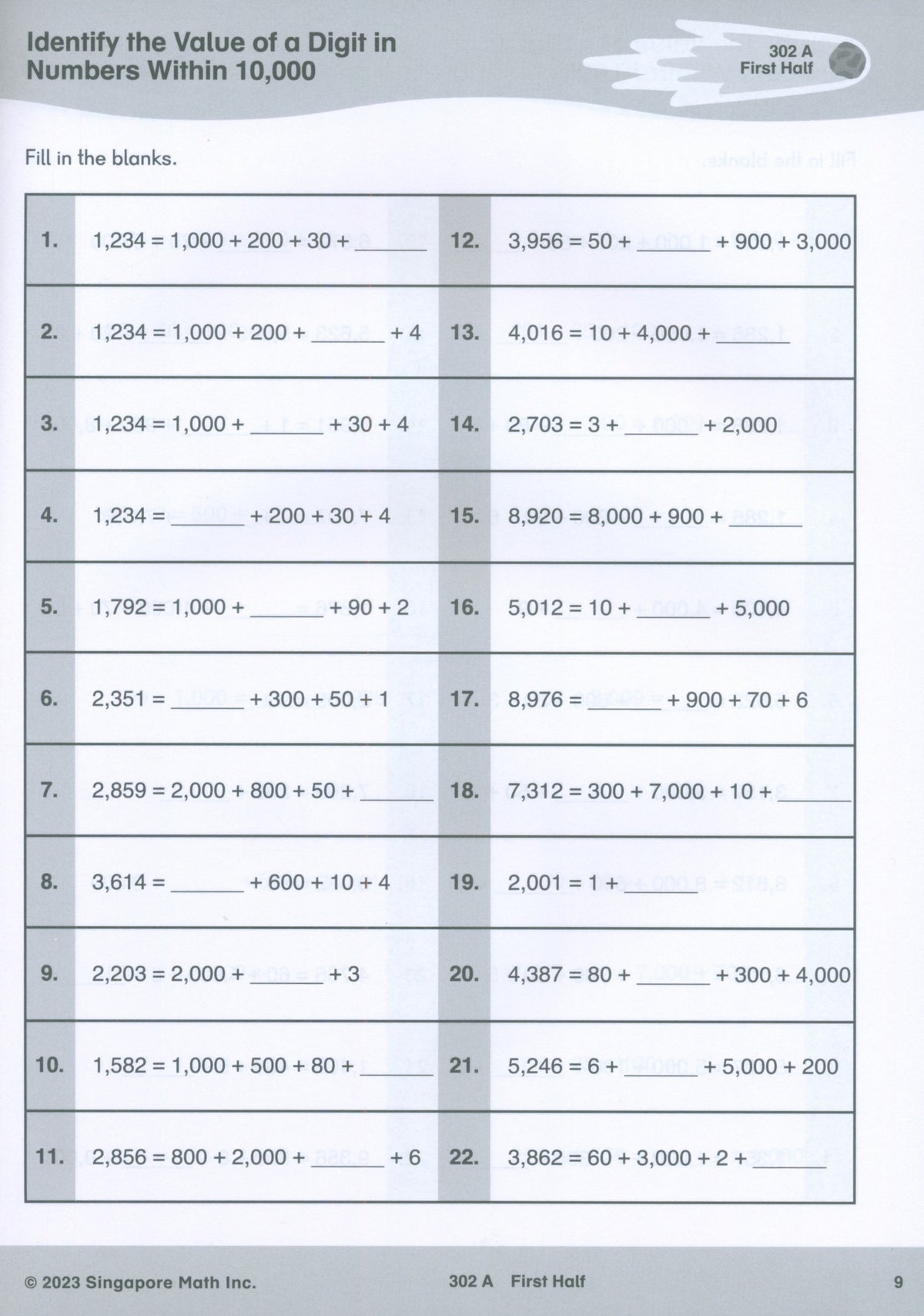 Singapore Math® Sprints 3
