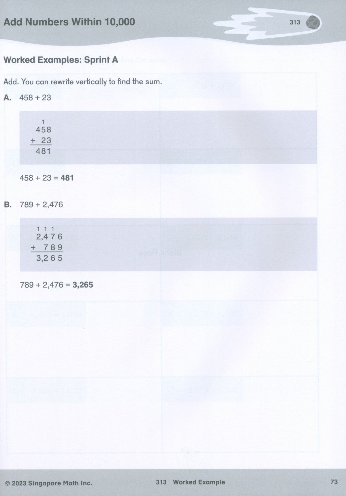 Singapore Math® Sprints 3