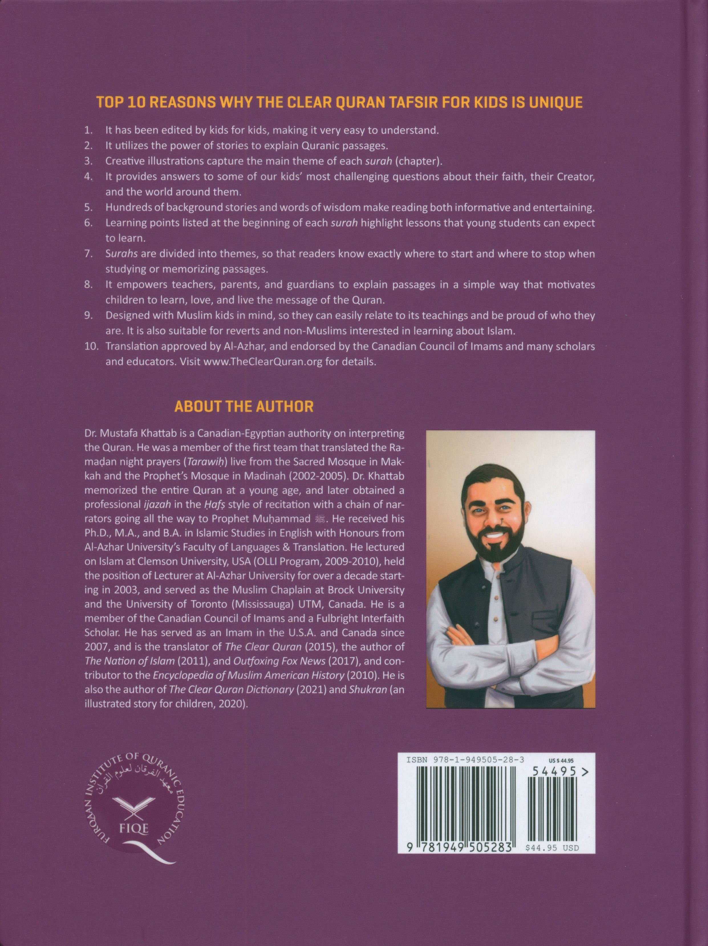 The Clear Quran Tafsir For Kids: Surahs 1-9 (Volume 1)
