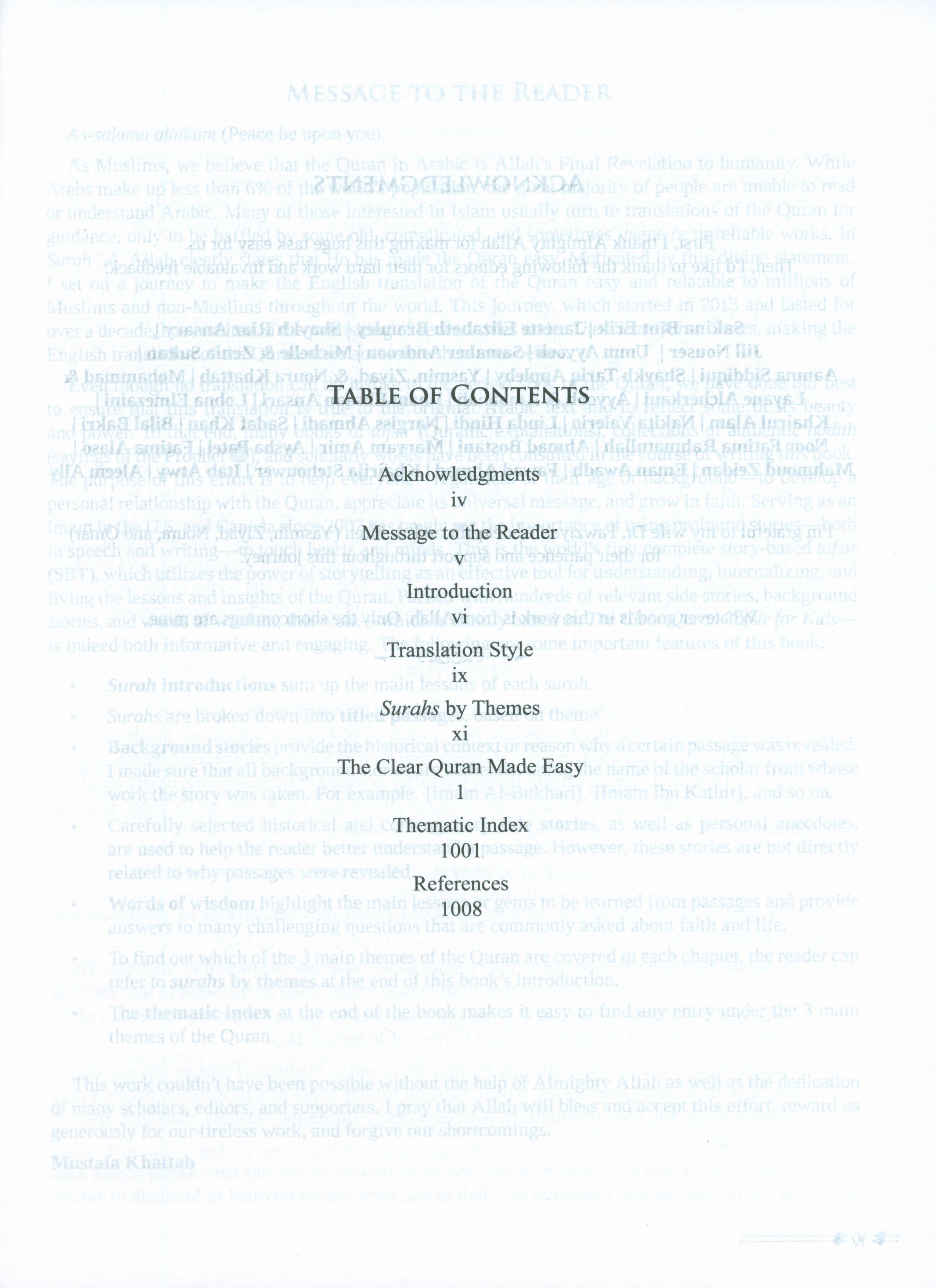 The Clear Quran® Series Made Easy: Story-Based Tafsir