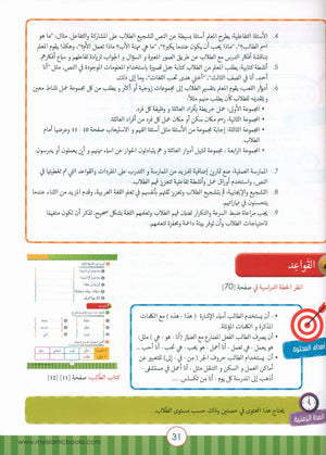 Light in the Arabic Language Teacher Guide Level 3 نور العربية