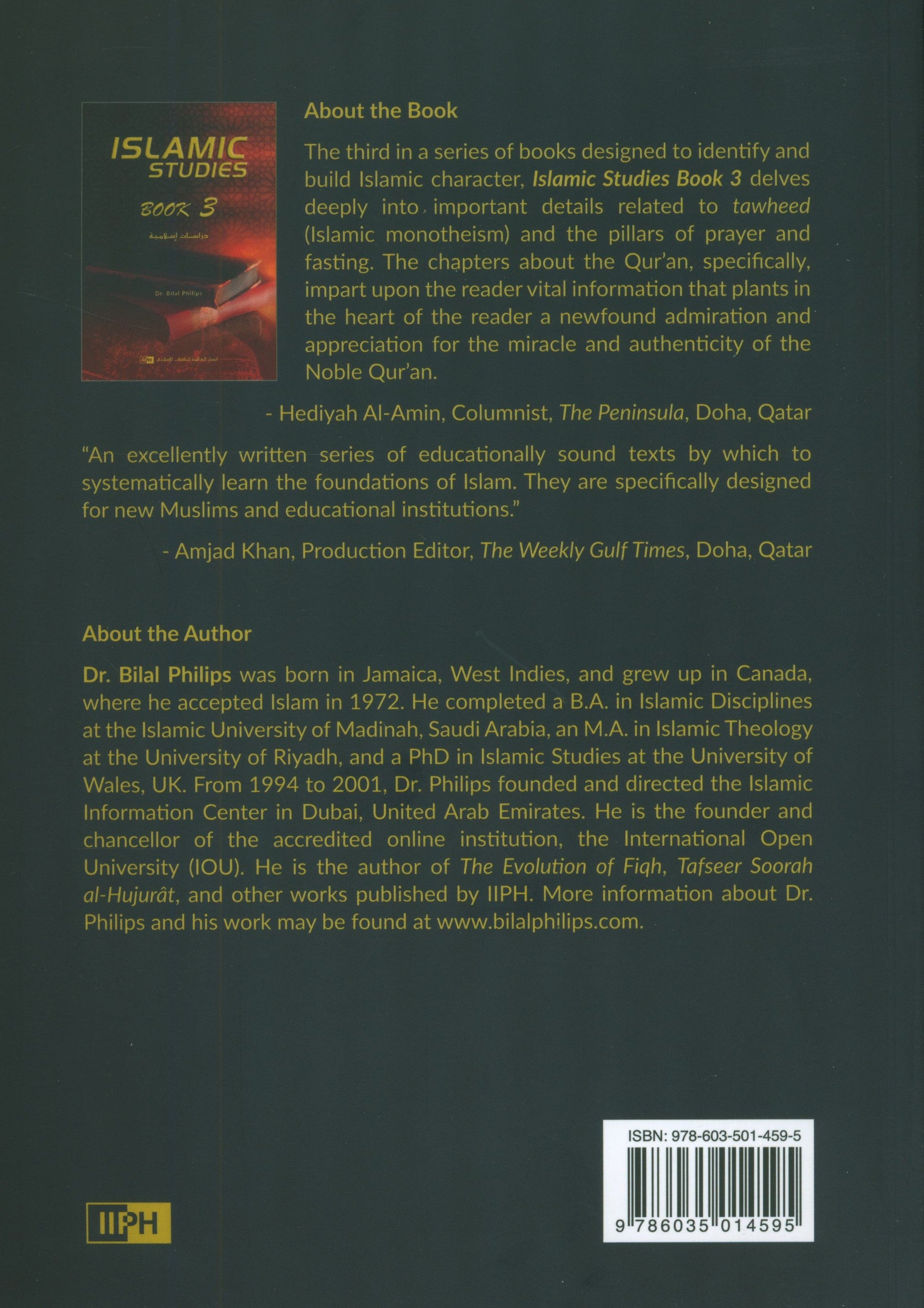 Islamic Studies: Book 3 دراسات إسلامية