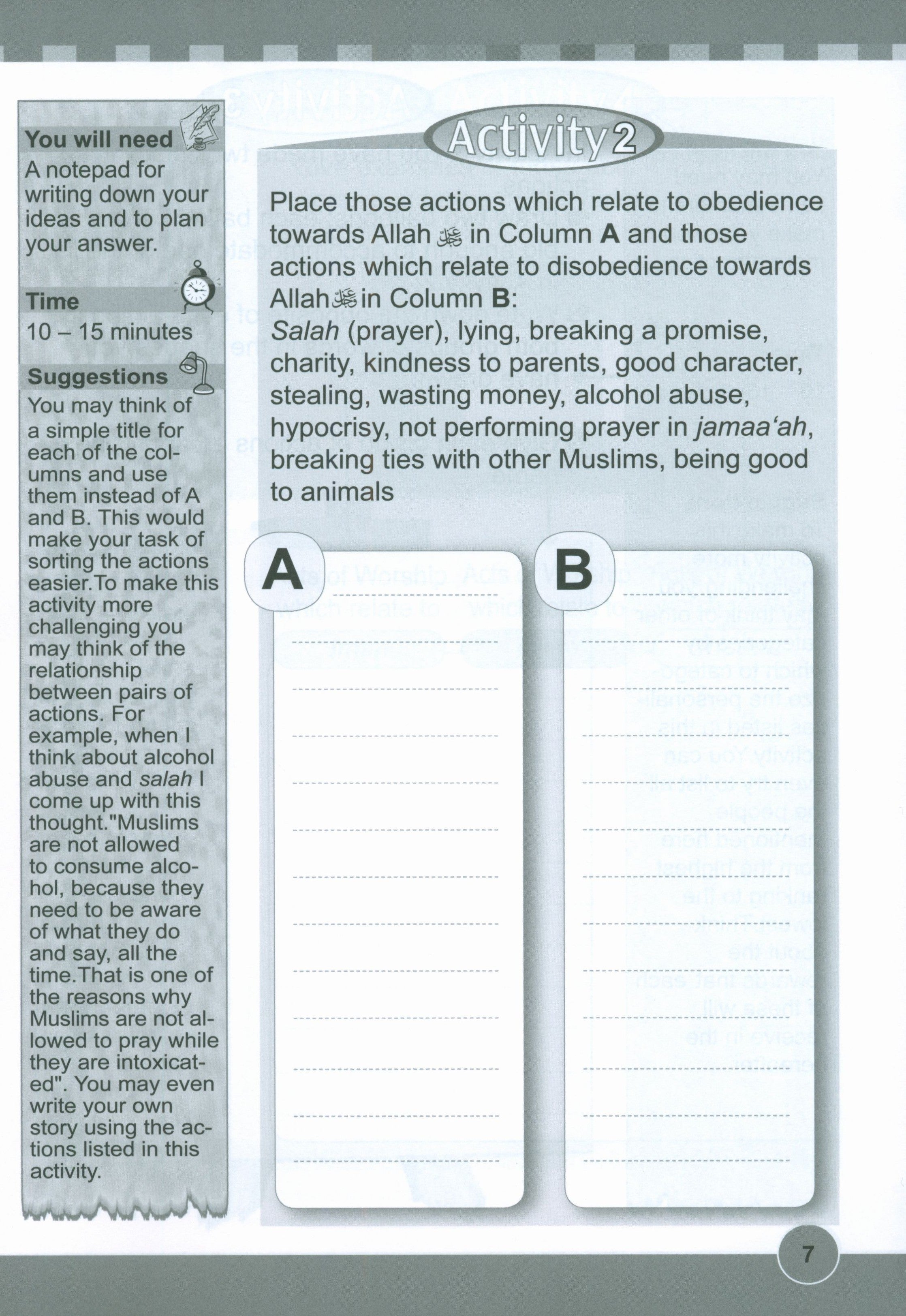 ICO Islamic Studies Workbook Level 4 Part 1