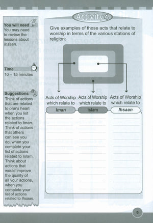 ICO Islamic Studies Workbook Level 4 Part 1