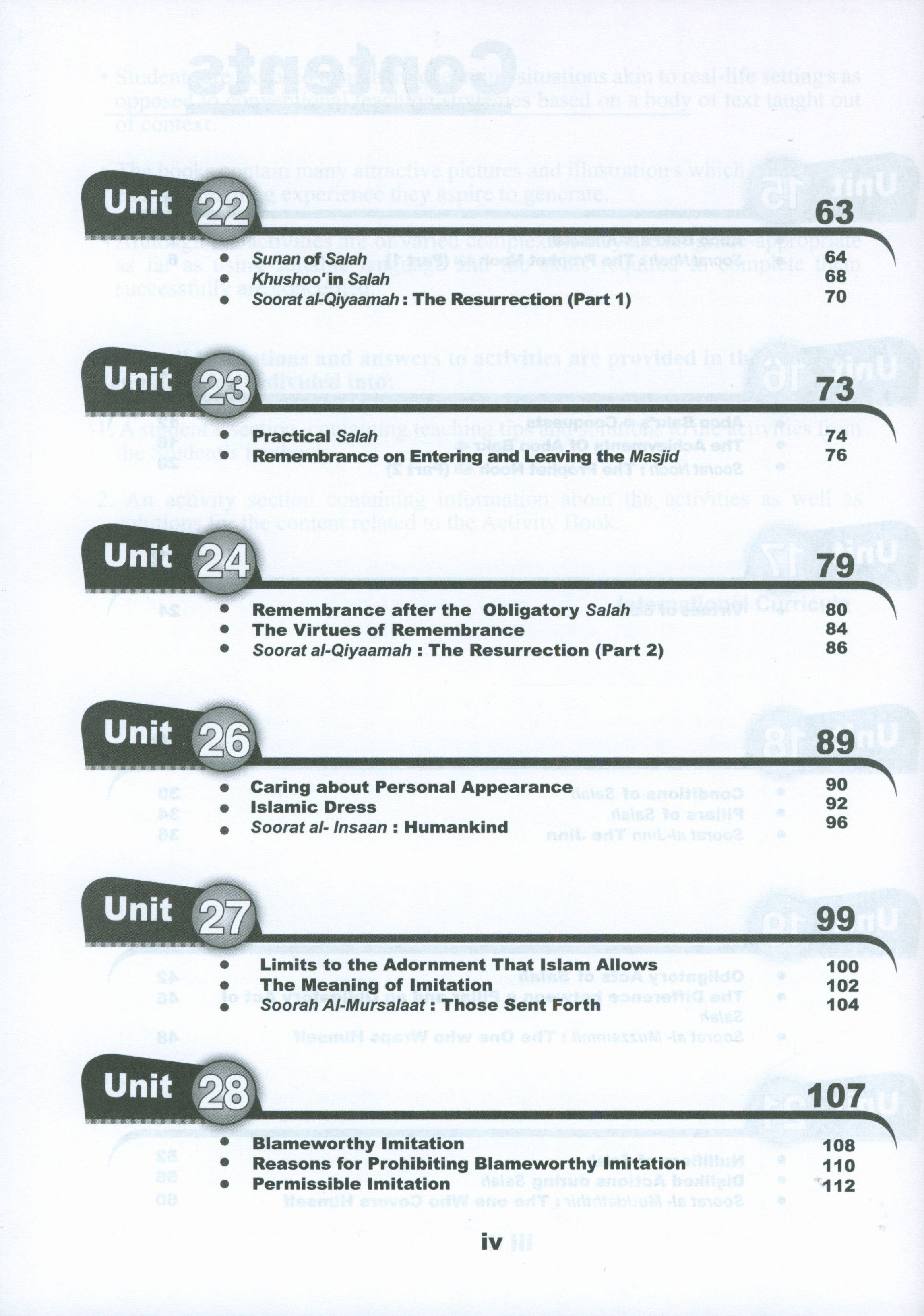 ICO Islamic Studies Workbook Level 4 Part 2