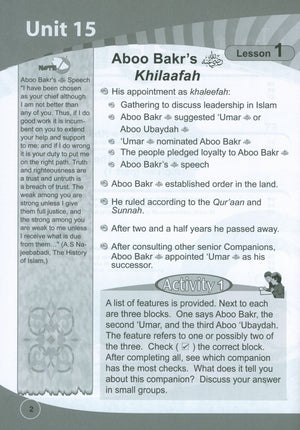 ICO Islamic Studies Workbook Level 4 Part 2
