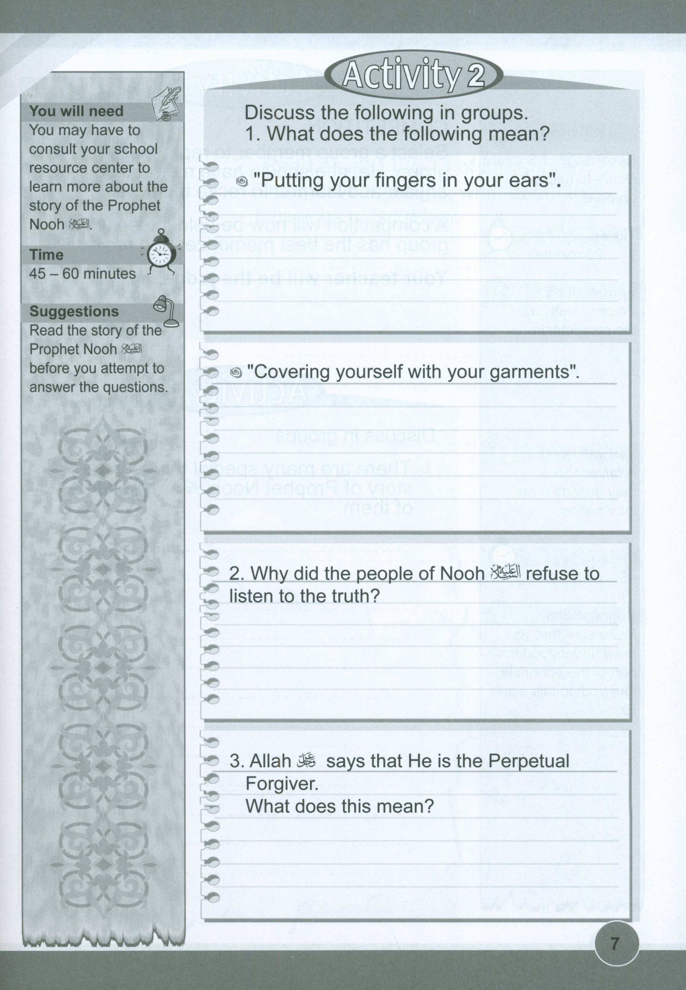 ICO Islamic Studies Workbook Level 4 Part 2