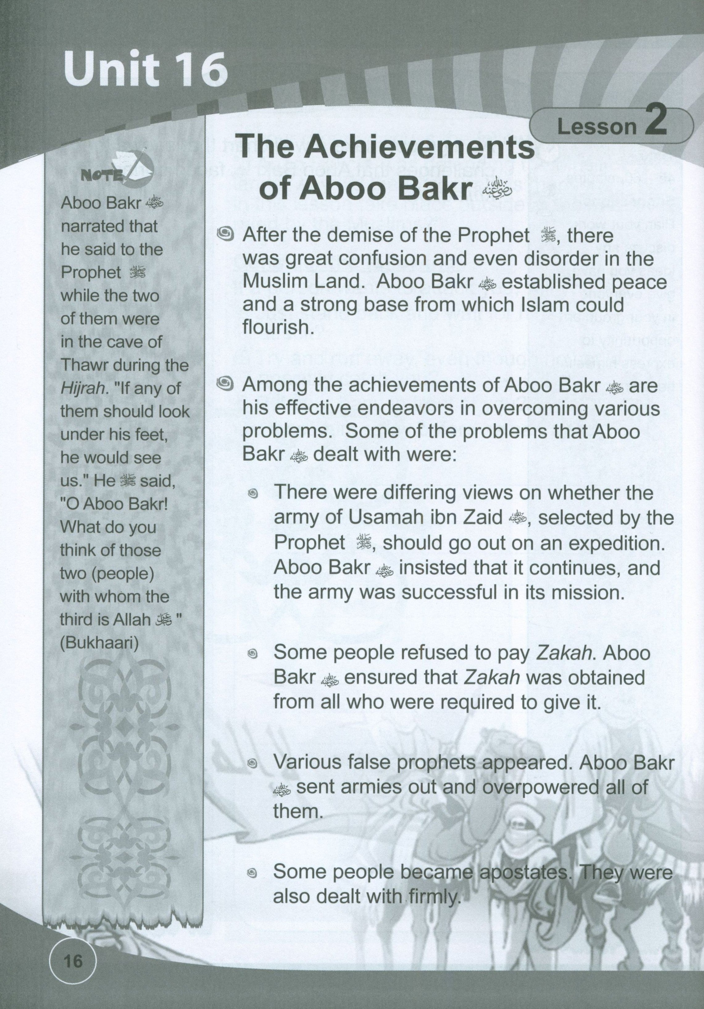 ICO Islamic Studies Workbook Level 4 Part 2
