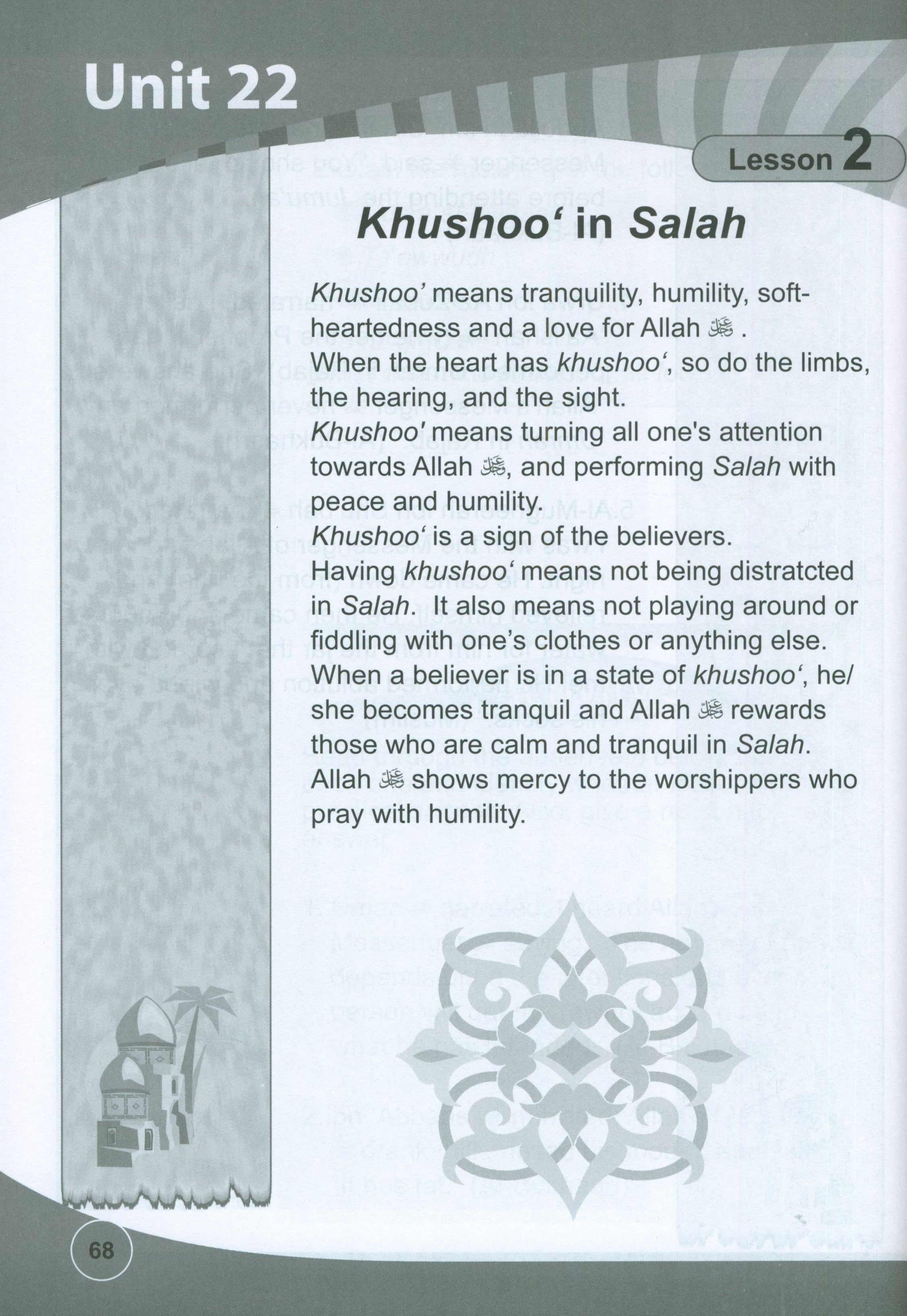 ICO Islamic Studies Workbook Level 4 Part 2