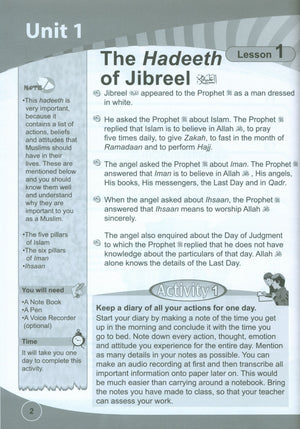 ICO Islamic Studies Workbook Level 5 Part 1