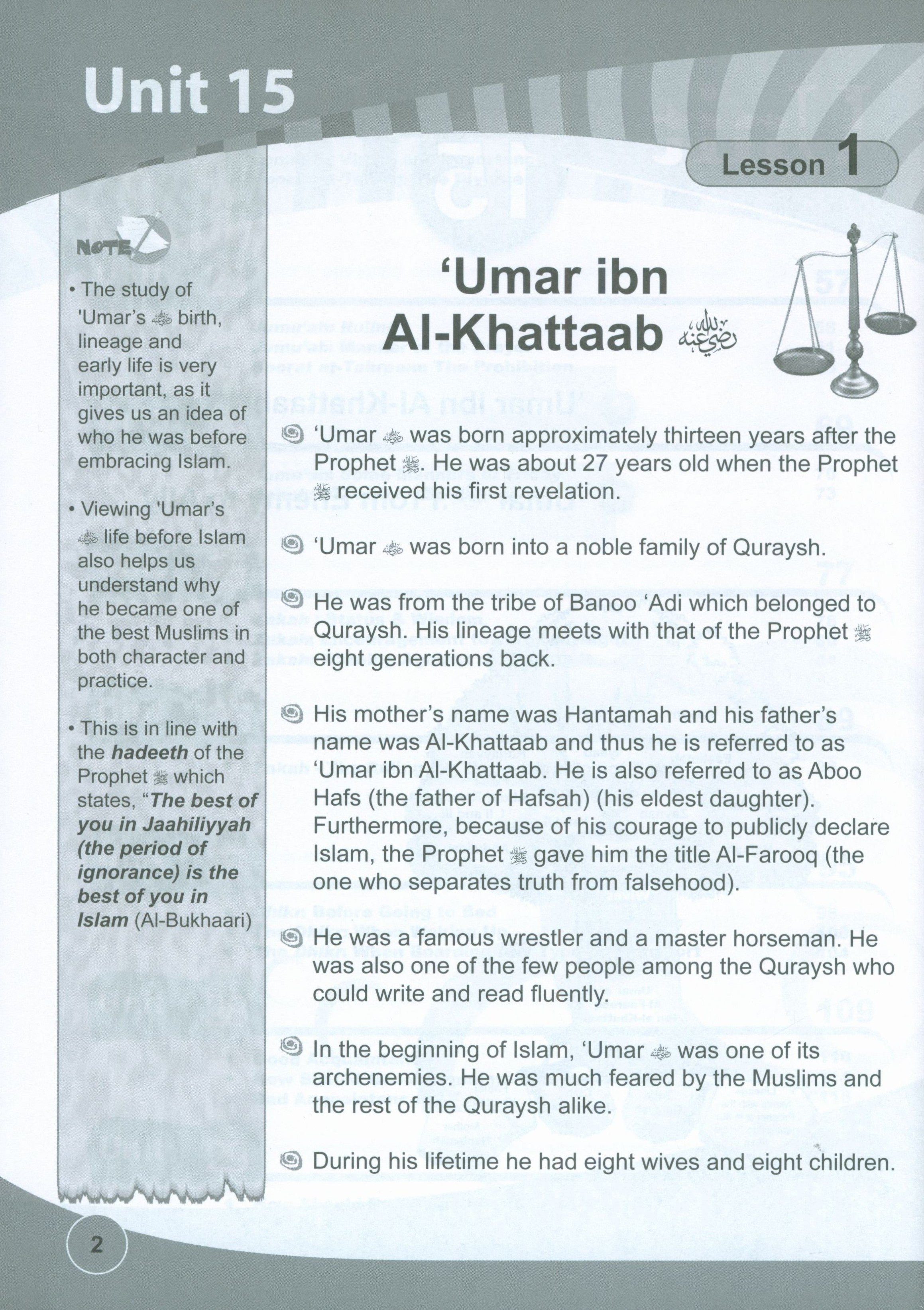 ICO Islamic Studies Workbook Level 5 Part 2