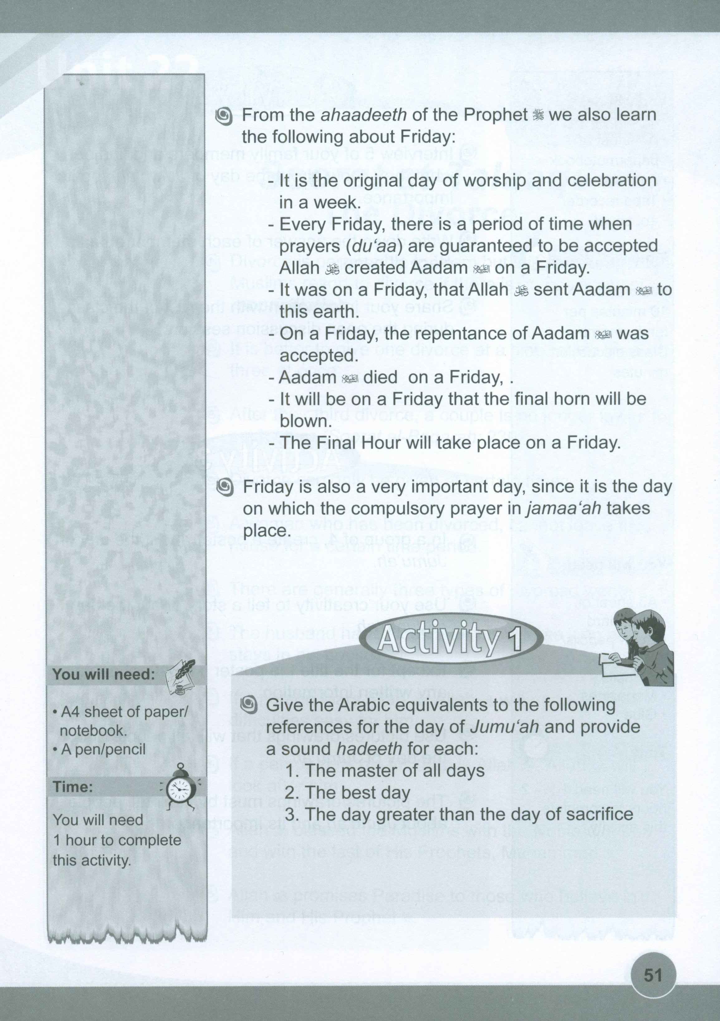 ICO Islamic Studies Workbook Level 5 Part 2