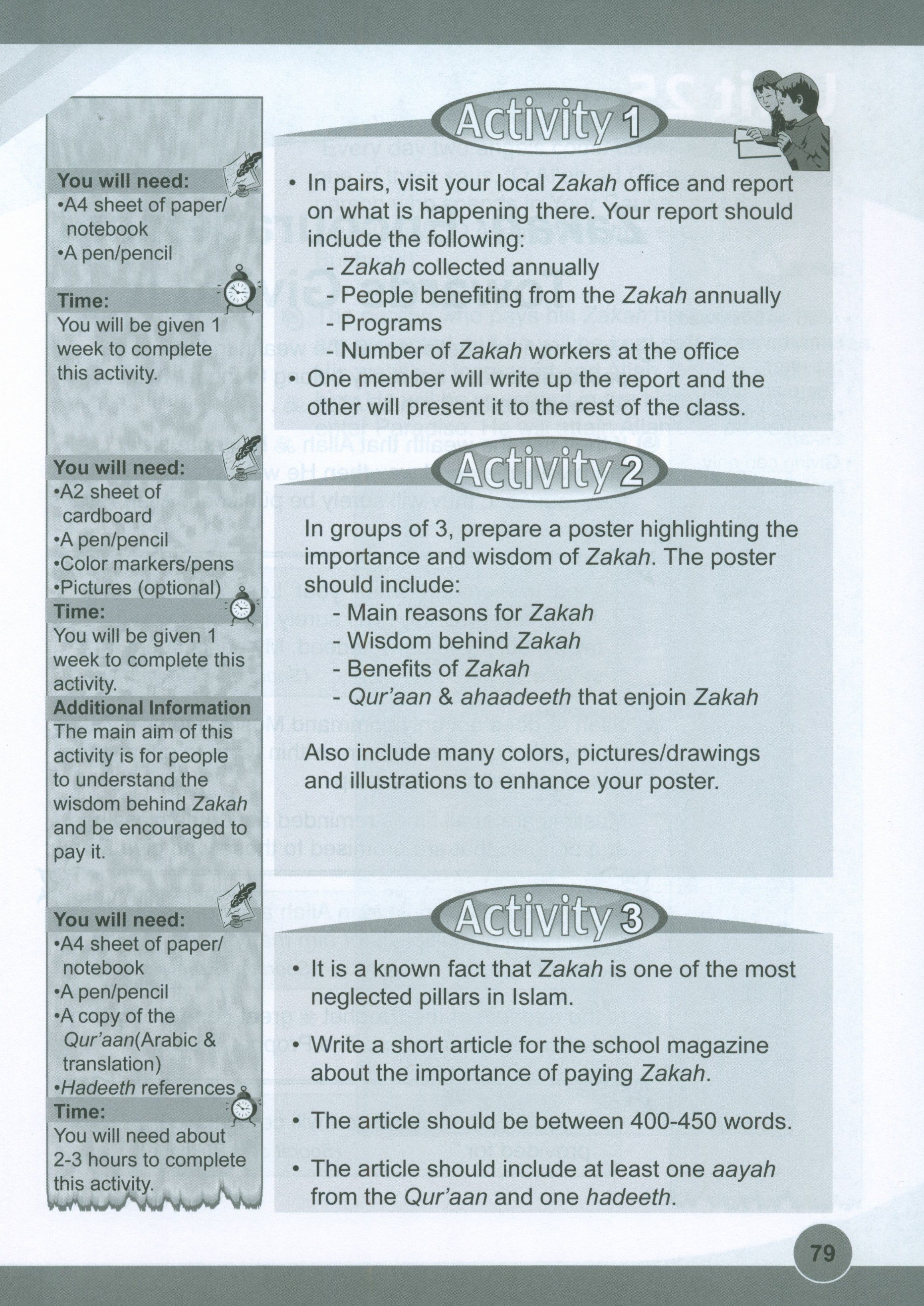 ICO Islamic Studies Workbook Level 5 Part 2