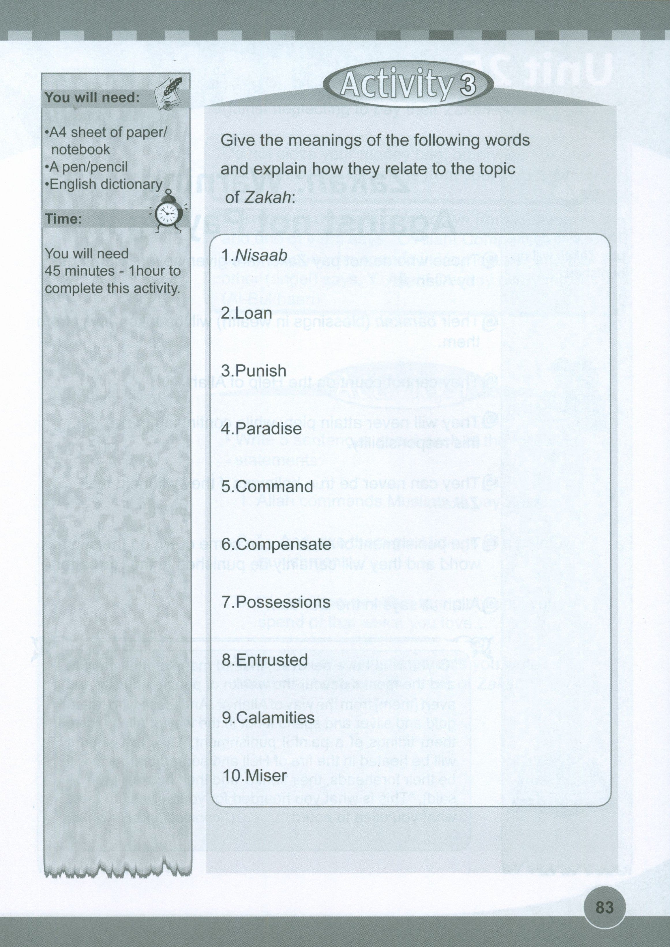 ICO Islamic Studies Workbook Level 5 Part 2