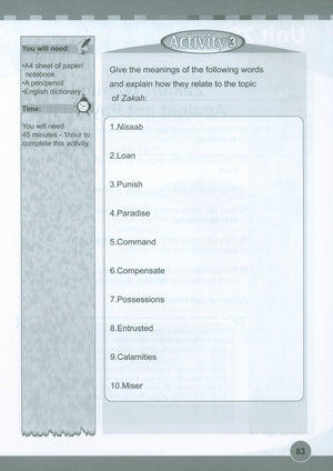 ICO Islamic Studies Workbook Level 5 Part 2