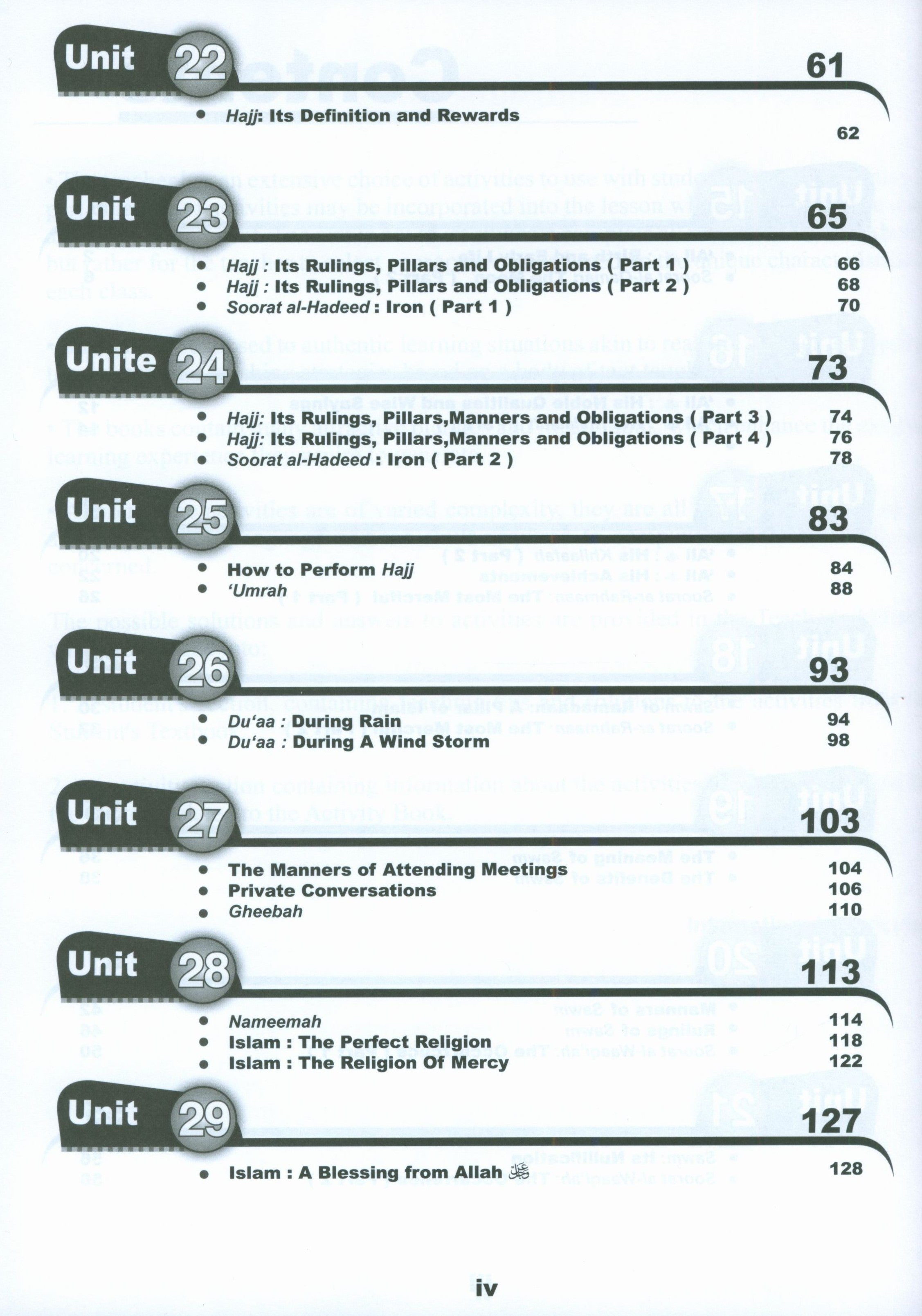 ICO Islamic Studies Workbook Level 6 Part 2