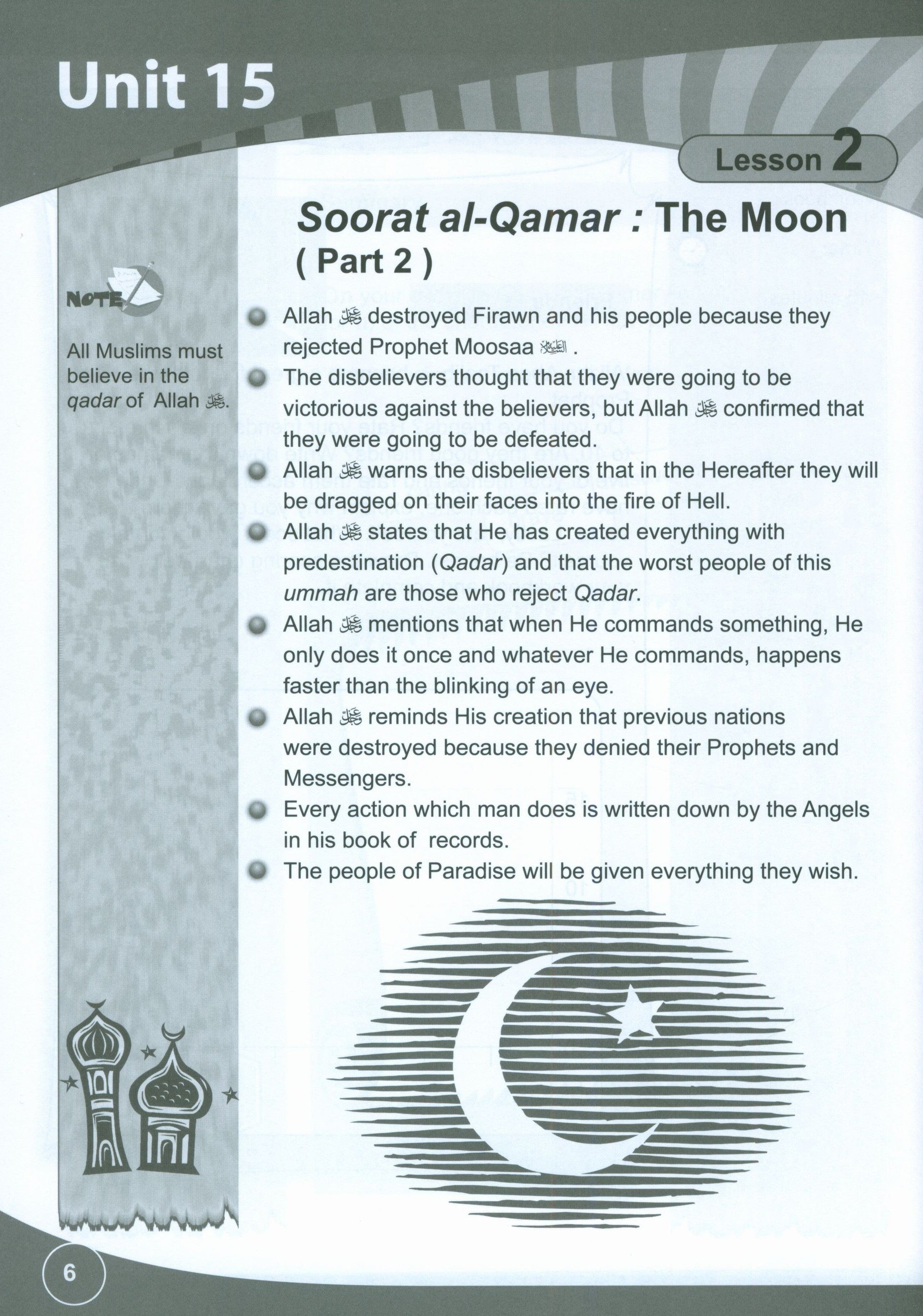 ICO Islamic Studies Workbook Level 6 Part 2