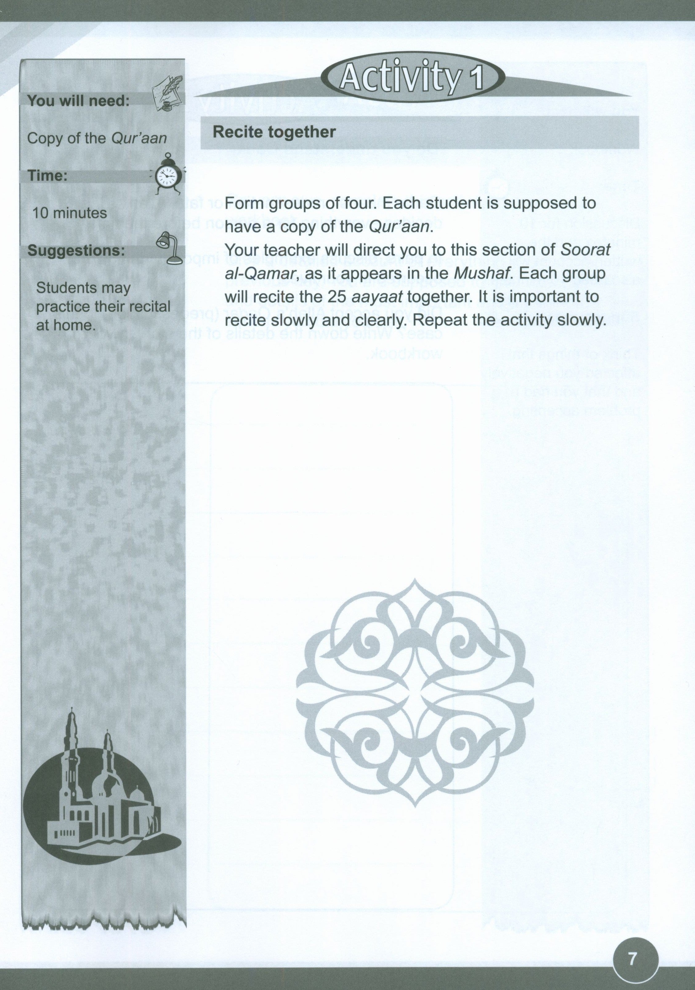 ICO Islamic Studies Workbook Level 6 Part 2