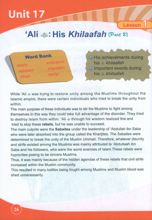 ICO Islamic Studies Textbook Level 6 Part 2