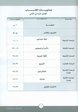 ICO Learn Arabic Workbook Level 12 Part 2 تعلم العربية كتاب التدريبات