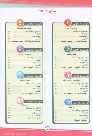 ICO Learn Arabic Textbook Level 8 (Combined Edition) تعلم العربية كتاب التلميذ