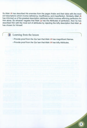 ICO Islamic Studies Textbook Level 9 Part 1