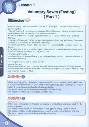 ICO Islamic Studies Teacher's Manual Level 9 Part 2
