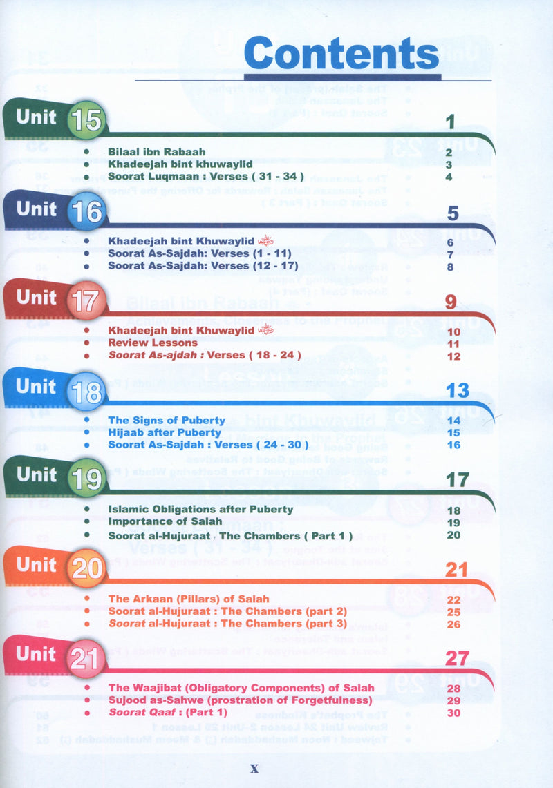 ICO Islamic Studies Teacher's Manual Level 7 Part 2