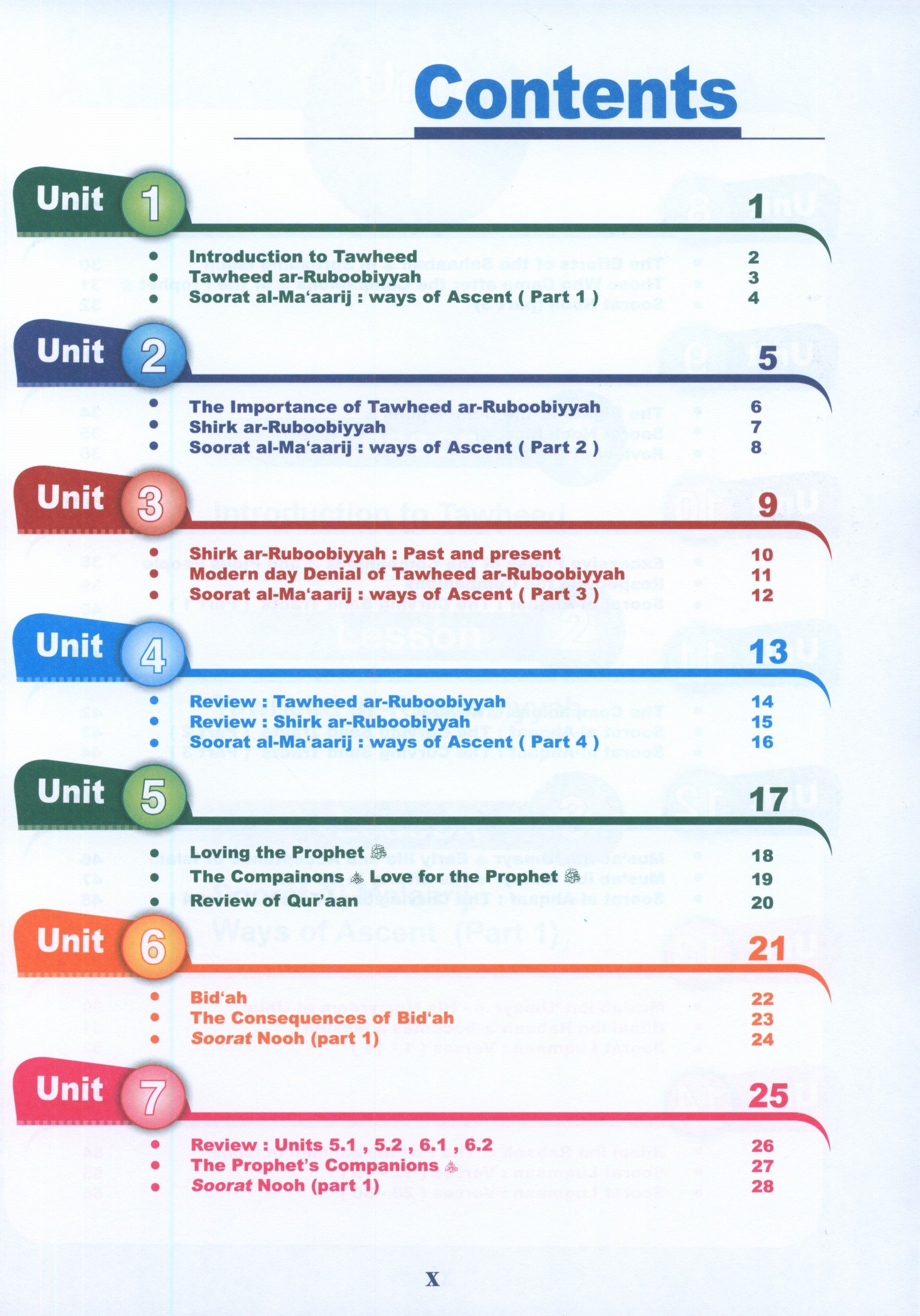 ICO Islamic Studies Teacher's Manual Level 7 Part 1