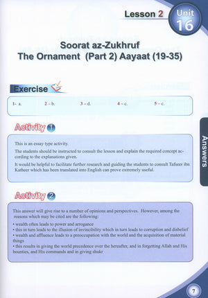 ICO Islamic Studies Teacher's Manual Level 8 Part 2