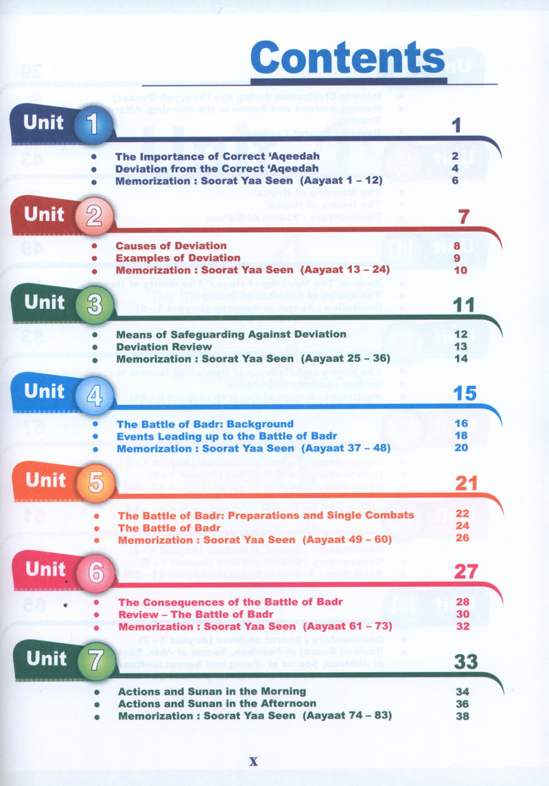 ICO Islamic Studies Teacher's Manual Level 10 Part 1