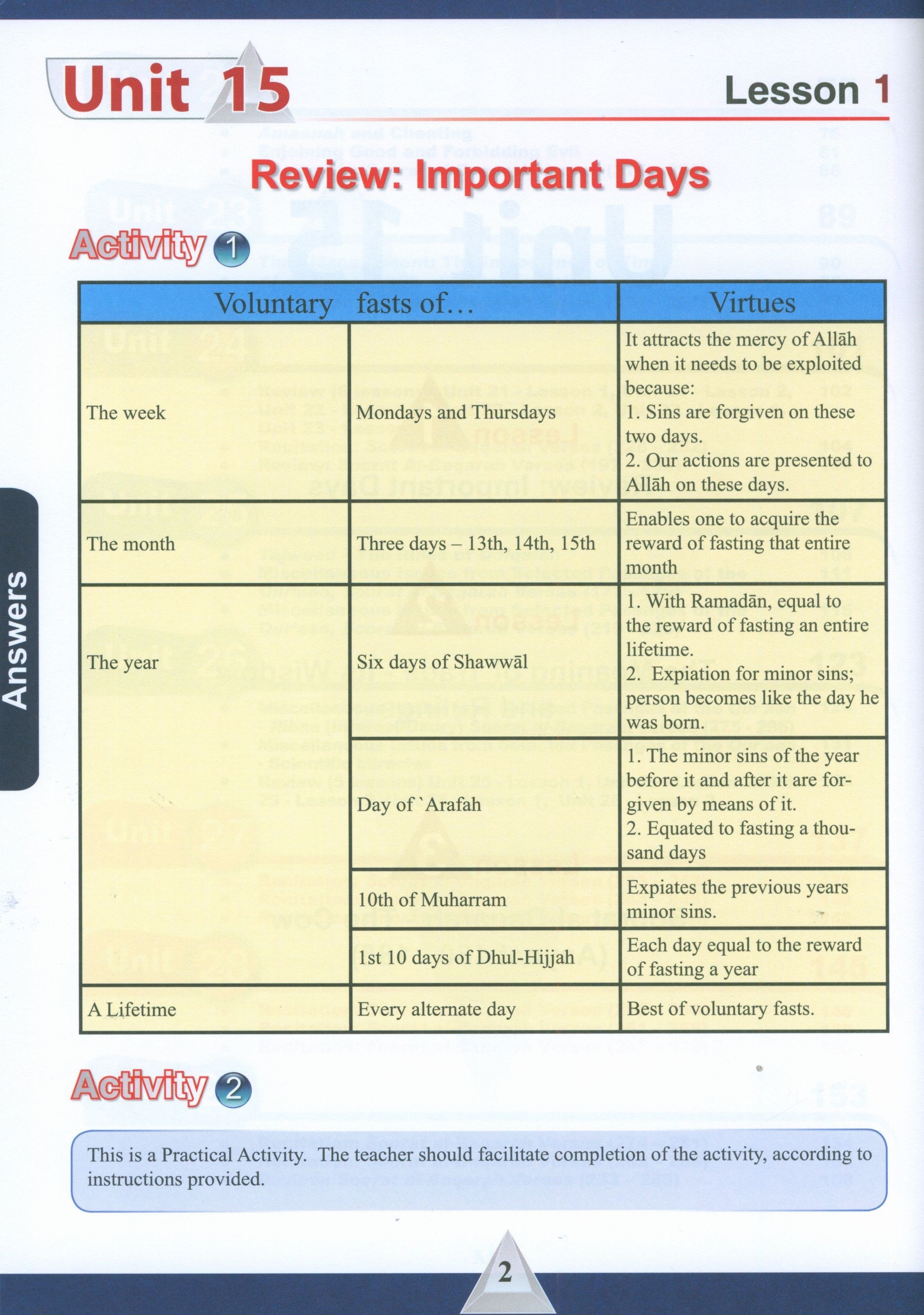كتيب معلم الدراسات الإسلامية لمؤسسة ICO المستوى 11 الجزء 2