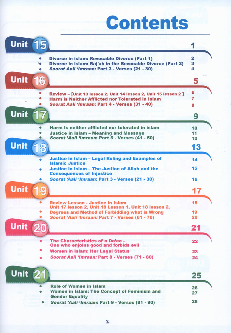 ICO Islamic Studies Teacher's Manual Level 12 Part 2
