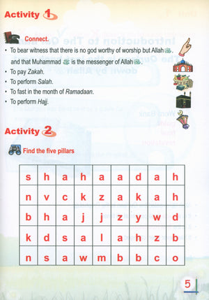 ICO Islamic Studies Textbook: Grade 1 (English - Light Edition)