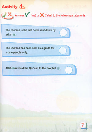 ICO Islamic Studies Textbook: Grade 1 (English - Light Edition)
